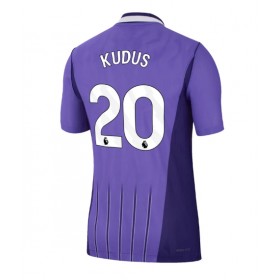 Tottenham Hotspur Mohammed Kudus #20 Tredje skjorte 2026-27 Kortermet